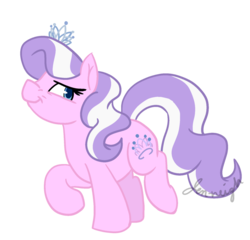 Size: 1024x985 | Tagged: safe, artist:jen-neigh, diamond tiara, earth pony, pony, g4, female, simple background, solo, transparent background, vector