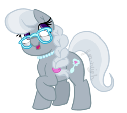 Size: 1024x913 | Tagged: safe, artist:jen-neigh, silver spoon, earth pony, pony, g4