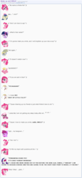 Size: 871x1880 | Tagged: safe, artist:dziadek1990, berry punch, berryshine, bulk biceps, cheerilee, derpy hooves, lily, lily valley, pinkie pie, rarity, twilight sparkle, g4, angry, big no, conversation, dialogue, emote story, emotes, model, modeling, noose, reddit, singing, sleeping, sleepy, slice of life, smile song, text, unamused, yeah, yeah!!!!!!!!, yelling, zzz