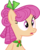 Size: 3001x3732 | Tagged: safe, artist:cloudy glow, apple rose, earth pony, pony, apple family reunion, g4, my little pony: friendship is magic, .ai available, female, high res, mare, open mouth, simple background, solo, transparent background, vector, young, young apple rose, younger