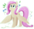 Size: 1080x935 | Tagged: safe, artist:espeonna, fluttershy, pegasus, pony, g4, cute, female, shyabetes, smiling, solo, spread wings, wings