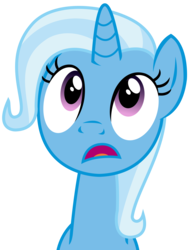 Size: 2572x3375 | Tagged: safe, artist:sketchmcreations, trixie, pony, unicorn, all bottled up, g4, female, gasp, high res, mare, open mouth, simple background, transparent background, vector