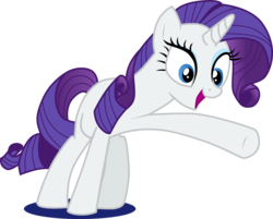 Size: 3783x3035 | Tagged: safe, artist:ponyvio, rarity, pony, unicorn, equestria girls, g4, my little pony equestria girls, female, pointing, simple background, solo, transparent background, vector