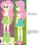 Size: 550x617 | Tagged: safe, edit, edited screencap, screencap, fluttershy, equestria girls, g4, my little pony equestria girls, my little pony equestria girls: legend of everfree, art evolution, boots, camp everfree outfits, clothes, comparison, cute, female, high heel boots, shoes, skirt, socks, solo