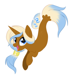 Size: 3000x3000 | Tagged: safe, artist:feral, oc, oc only, oc:ceri sempar, merpony, pony, seapony (g4), unicorn, blue eyes, female, fish tail, high res, horn, mare, open mouth, seaponified, simple background, smiling, species swap, white background