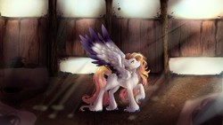 Size: 3840x2160 | Tagged: safe, artist:chocori, oc, oc only, pony, high res, solo