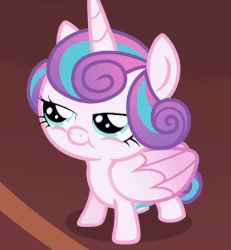Size: 483x523 | Tagged: safe, screencap, princess flurry heart, alicorn, pony, a flurry of emotions, g4, season 7, :t, animated, baby, baby pony, blinking, cute, diaper, female, flurrybetes, folded wings, gif, one eye closed, perfect loop, smiling, solo, wings, wink