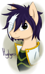 Size: 386x633 | Tagged: safe, artist:stormer, earth pony, pony, anime, fairy tail, ponified, simple background