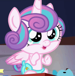 Size: 514x527 | Tagged: safe, screencap, princess flurry heart, alicorn, pony, a flurry of emotions, g4, animated, baby, clapping, cloth diaper, cuddly, cute, cuteness overload, cutest pony alive, cutest pony ever, daaaaaaaaaaaw, diaper, excited, female, flurrybetes, gif, giggling, huggable, hugs needed, safety pin, teddy bear, toy, twilight's castle, weapons-grade cute