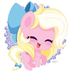 Size: 900x900 | Tagged: safe, artist:exceru-karina, oc, oc only, oc:bay breeze, pegasus, pony, chibi, cute, eyes closed, female, hnnng, mare, ocbetes, open mouth, solo