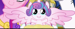 Size: 1720x674 | Tagged: safe, screencap, princess cadance, princess flurry heart, shining armor, pony, a flurry of emotions, g4