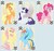 Size: 1116x1038 | Tagged: safe, artist:sky-railroad, applejack, fluttershy, pinkie pie, rainbow dash, rarity, pony, g4, game, prance card game, remane five