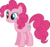 Size: 2875x2683 | Tagged: safe, artist:edselrobin, pinkie pie, earth pony, pony, g4, female, high res, simple background, smiling, solo, transparent background, vector