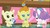 Size: 854x480 | Tagged: safe, screencap, pound cake, princess flurry heart, pumpkin cake, alicorn, monkey, pegasus, pony, unicorn, a flurry of emotions, g4, baby, diaper, female, filly, horn, male, sugarcube corner, toy, wings