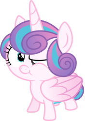 Size: 6001x8263 | Tagged: safe, artist:deratrox, princess flurry heart, alicorn, pony, a flurry of emotions, g4, .svg available, absurd resolution, cute, female, flurrybetes, simple background, solo, transparent background, vector, war face