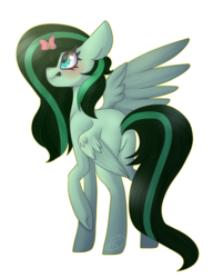 Size: 2521x3133 | Tagged: safe, artist:umiimou, oc, oc only, oc:eden shallowleaf, pegasus, pony, butt, featureless crotch, female, high res, mare, plot, simple background, solo, transparent background