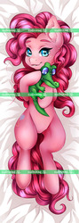 Size: 2598x7322 | Tagged: safe, artist:vanilla166, gummy, pinkie pie, earth pony, pony, g4, absurd resolution, body pillow, body pillow design, female, mare, pillow, plushie, solo, watermark