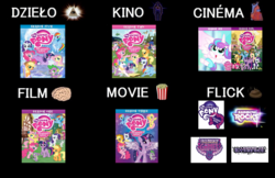 Size: 800x517 | Tagged: safe, applejack, fluttershy, pinkie pie, princess celestia, princess flurry heart, princess luna, rainbow dash, rarity, spike, twilight sparkle, alicorn, equestria girls, g4, my little pony equestria girls, my little pony equestria girls: friendship games, my little pony equestria girls: legend of everfree, my little pony equestria girls: rainbow rocks, /tv/, french, german, kino, mane seven, mane six, meme, meta, polish, twilight sparkle (alicorn)