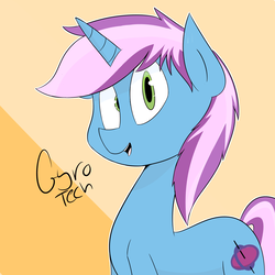 Size: 2000x2000 | Tagged: safe, artist:goldenled, oc, oc only, oc:gyro tech, pony, unicorn, high res, male, solo