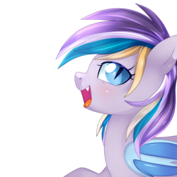 Size: 2000x2000 | Tagged: safe, artist:sugguk, oc, oc only, oc:moonlight waves, bat pony, pony, female, high res, mare, simple background, solo, transparent background