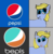 Size: 906x920 | Tagged: safe, artist:meme mare, earth pony, pony, bepis, derp, meme, pepsi, soda