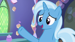 Size: 1280x720 | Tagged: safe, screencap, trixie, pony, all bottled up, g4, female, mare, solo