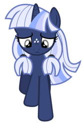 Size: 4012x5989 | Tagged: safe, artist:estories, oc, oc only, oc:silverlay, original species, pony, umbra pony, unicorn, g4, absurd resolution, female, frown, mare, pigtails, simple background, solo, transparent background, vector, walking