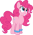 Size: 1926x1990 | Tagged: safe, artist:rustle-rose, pinkie pie, earth pony, pony, equestria girls, g4, alternate hairstyle, bracelet, equestria girls ponified, female, grin, human pony pinkie pie, mare, ponified, ponified humanized pony, simple background, smiling, solo, transparent background