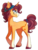 Size: 3745x4961 | Tagged: safe, artist:elskafox, oc, oc only, oc:anise starburst, pony, unicorn, absurd resolution, blaze (coat marking), coat markings, facial markings, female, glasses, mare, offspring, parent:saffron masala, parent:sunburst, simple background, socks (coat markings), solo, transparent background, unshorn fetlocks