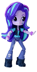 Size: 263x506 | Tagged: safe, starlight glimmer, equestria girls, g4, doll, equestria girls minis, female, irl, photo, simple background, toy, transparent background