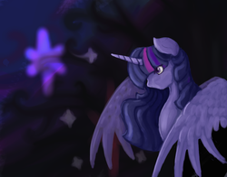Size: 1400x1100 | Tagged: safe, artist:cupcakeseclipsed, twilight sparkle, alicorn, pony, g4, female, mare, solo, twilight sparkle (alicorn)