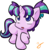Size: 490x498 | Tagged: safe, artist:zutcha, starlight glimmer, pony, unicorn, g4, cute, female, filly, filly starlight glimmer, glimmerbetes, pigtails, simple background, solo, transparent background, younger