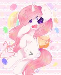 Size: 1285x1588 | Tagged: safe, artist:windymils, oc, oc only, oc:candyd, pony, unicorn, colored pupils, female, mare, solo