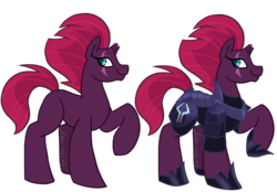 Size: 2870x2000 | Tagged: safe, artist:jen-neigh, tempest shadow, pony, unicorn, g4, my little pony: the movie, adult blank flank, blank flank, broken horn, female, high res, horn, simple background, solo, transparent background