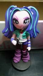 Size: 676x1200 | Tagged: safe, aria blaze, equestria girls, g4, my little pony equestria girls: rainbow rocks, irl, looking at you, ornament, photo, porcelain, solo