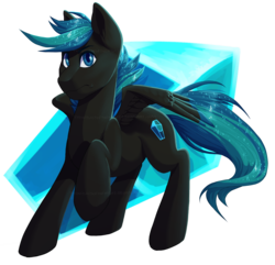 Size: 1245x1200 | Tagged: safe, artist:theoutcastofthenight, oc, oc only, oc:tashi, pony, commission, simple background, solo, transparent background