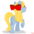 Size: 2222x2222 | Tagged: safe, artist:zsparkonequus, love melody (g4), pony, g4, aino minako, bow, butt, happy, high res, plot, ponified, sailor moon (series), sailor venus, simple background, solo, transparent background