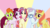 Size: 8000x4500 | Tagged: safe, artist:limedazzle, cayenne, citrus blush, moondancer, north point, thorax, alicorn, dragon, earth pony, pony, unicorn, dancerverse, amending fences, g4, my little pony: friendship is magic, absurd resolution, alicornified, alternate universe, dragonified, glasses, moondancercorn, one eye closed, race swap, raised hoof, show accurate, species swap, wink