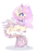 Size: 1600x2400 | Tagged: safe, artist:pvrii, oc, oc only, hybrid, merpony, pony, seapony (g4), unicorn, female, fish tail, flowing mane, flowing tail, horn, lionfish, mare, seaponified, simple background, solo, species swap, tail, transparent background, unshorn fetlocks, watermark