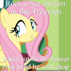 Size: 488x488 | Tagged: safe, edit, edited screencap, screencap, fluttershy, pony, flutter brutter, g4, animated, can i do it on my own, female, gif, image macro, meme, singing, solo, the suite life of zack and cody