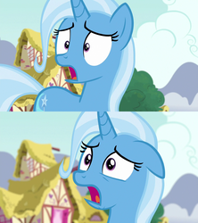 Size: 1280x1440 | Tagged: safe, screencap, trixie, pony, all bottled up, g4, female, mare, open mouth, solo