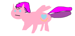 Size: 883x430 | Tagged: safe, artist:brony_conundrum, princess cadance, alicorn, pony, g4, 1000 hours in ms paint, :|, female, ms paint, simple background, solo, white background