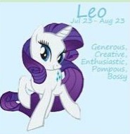 Size: 185x190 | Tagged: safe, artist:funfunland22, rarity, pony, unicorn, g4, female, leo, picture for breezies, simple background, solo, zodiac