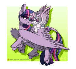 Size: 900x815 | Tagged: safe, artist:inuhoshi-to-darkpen, princess flurry heart, twilight sparkle, alicorn, pony, a flurry of emotions, g4, aunt, aunt and niece, auntie twilight, baby, baby pony, best aunt ever, cute, duo, eyes closed, feathered fetlocks, female, fluffy, flurrybetes, hug, mare, niece, smiling, twilight sparkle (alicorn), unshorn fetlocks