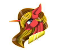 Size: 1024x724 | Tagged: safe, artist:oneiria-fylakas, oc, oc only, alicorn, pony, bust, female, mare, portrait, simple background, solo, transparent background