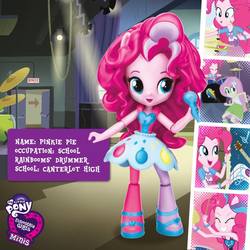 Size: 800x800 | Tagged: safe, fluttershy, pinkie pie, equestria girls, g4, official, doll, equestria girls minis, female, irl, my little pony logo, photo, toy