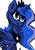 Size: 744x1052 | Tagged: safe, artist:lunawoonanight, princess luna, pony, g4, blushing, female, simple background, solo