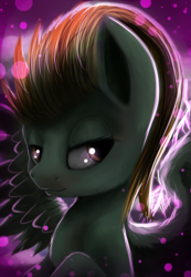 Size: 2081x3000 | Tagged: safe, artist:quefortia, lightning dust, pegasus, pony, g4, female, high res, mare, solo