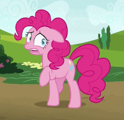 Size: 518x502 | Tagged: safe, screencap, pinkie pie, earth pony, pony, g4, rock solid friendship, season 7, animated, cropped, female, gif, mare, solo, trotting, trotting in place