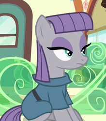 Size: 395x451 | Tagged: safe, screencap, maud pie, earth pony, pony, g4, rock solid friendship, cropped, female, solo